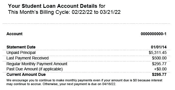Loan Account Details